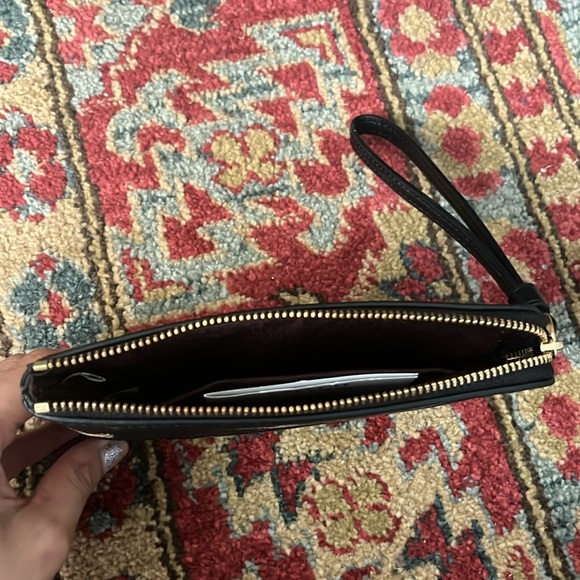 Coach Leather Wristlet/Wallet - Picture 4 of 5